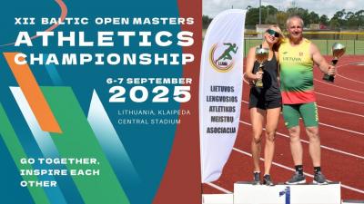 XII Baltic Open Masters Athletics Championship 2025